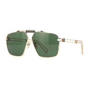 NWT SUNGLASSES PHILIPP PLEIN GREEN GOLD